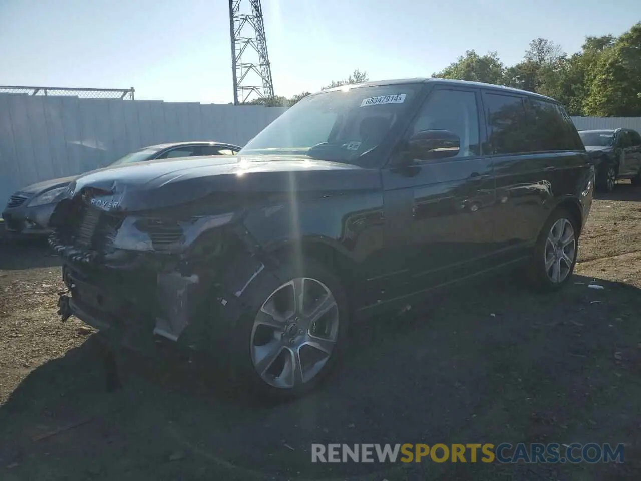 1 Photograph of a damaged car SALGS2RU3LA578305 LAND ROVER RANGEROVER 2020