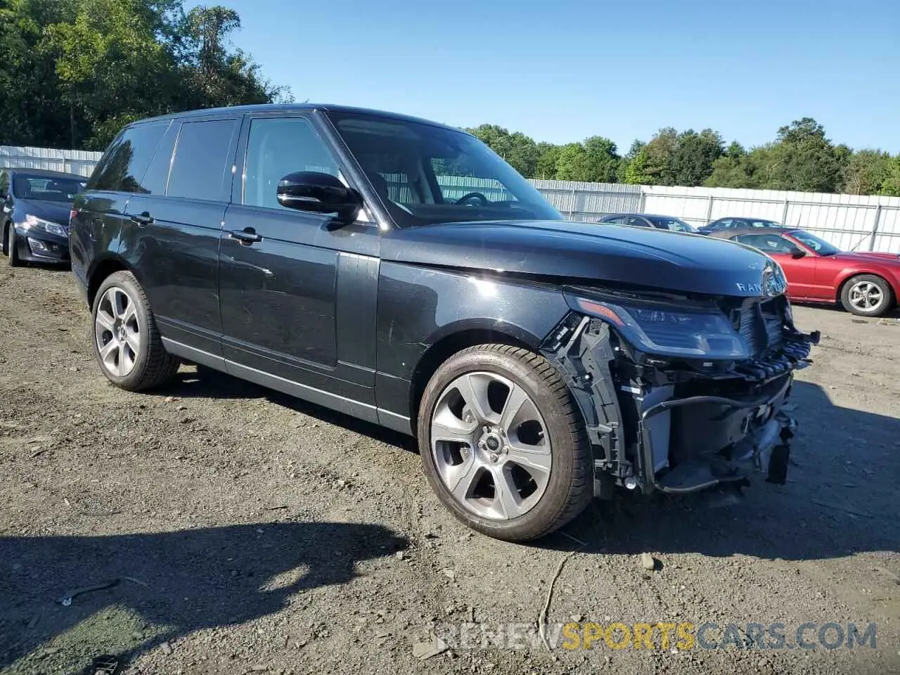 4 Photograph of a damaged car SALGS2RU3LA578305 LAND ROVER RANGEROVER 2020