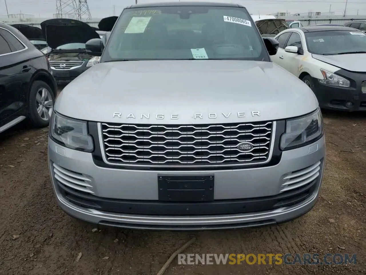 5 Фотография поврежденного автомобиля SALGS2RU4LA578989 LAND ROVER RANGEROVER 2020