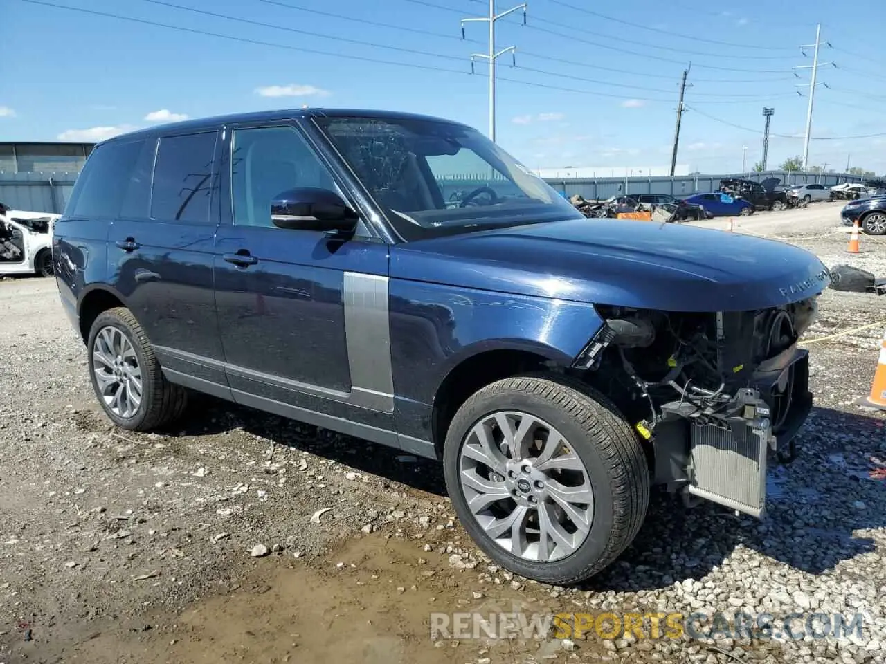 4 Photograph of a damaged car SALGS2RU5LA585658 LAND ROVER RANGEROVER 2020
