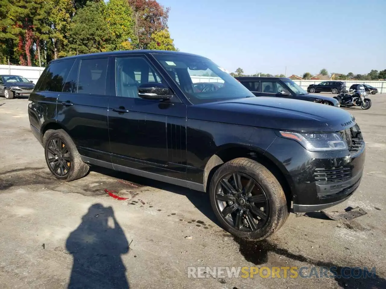 4 Фотография поврежденного автомобиля SALGS2RU7LA404866 LAND ROVER RANGEROVER 2020