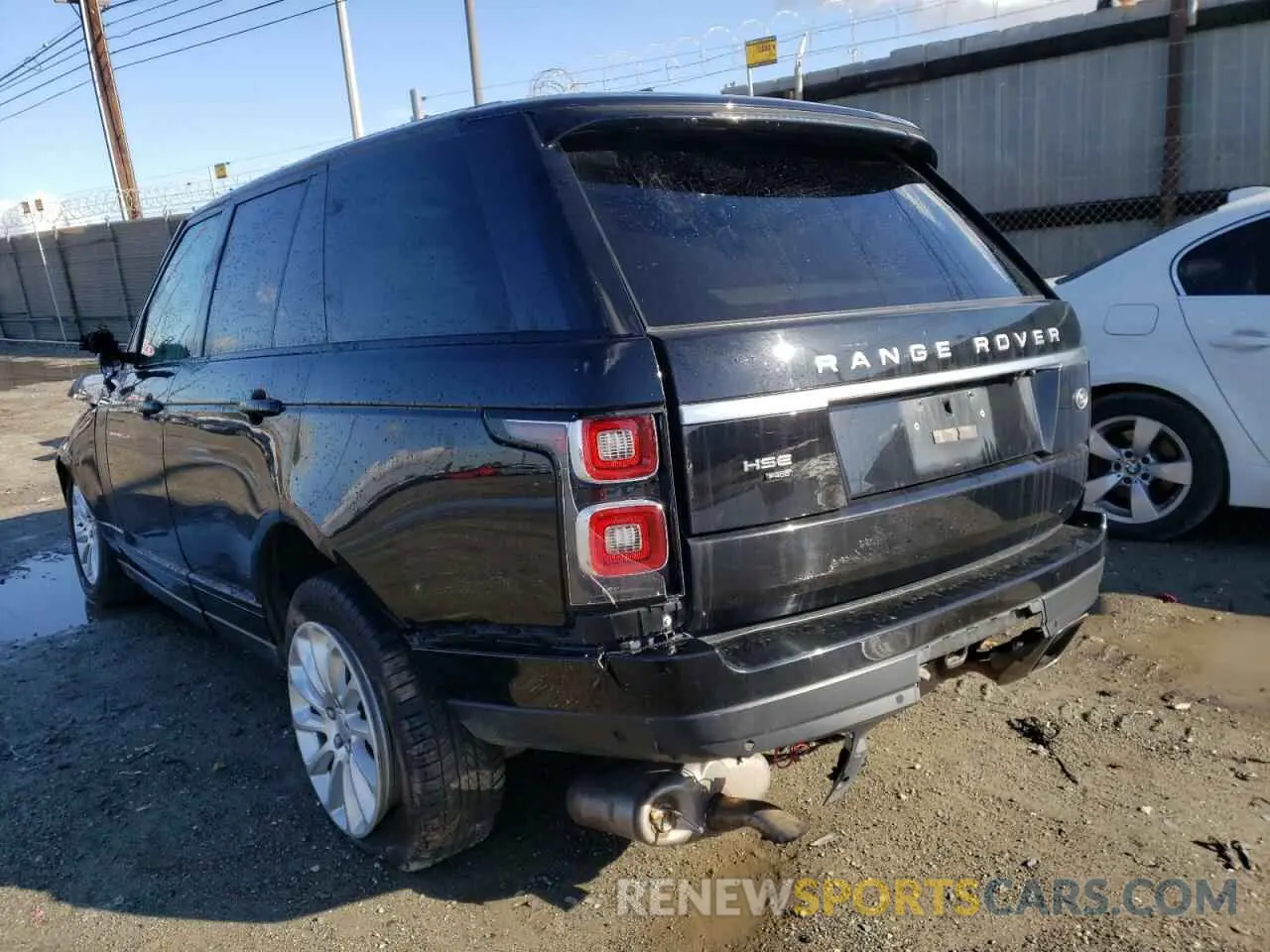 3 Фотография поврежденного автомобиля SALGS2RU9LA577112 LAND ROVER RANGEROVER 2020