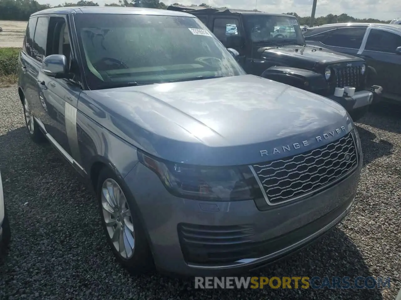 4 Photograph of a damaged car SALGS2RUXLA583341 LAND ROVER RANGEROVER 2020