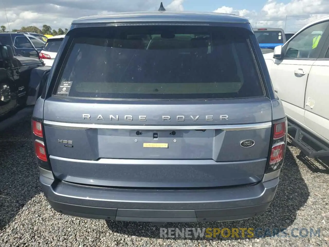 6 Photograph of a damaged car SALGS2RUXLA583341 LAND ROVER RANGEROVER 2020