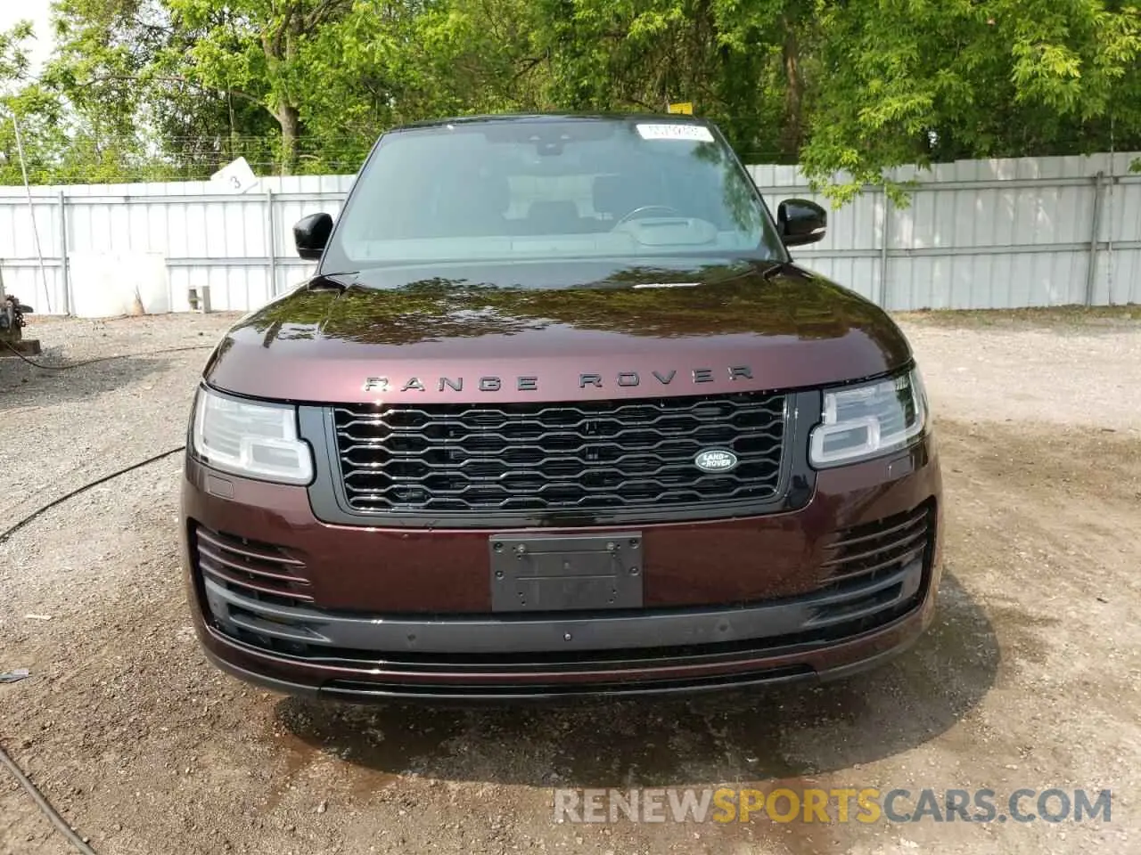 5 Photograph of a damaged car SALGS2SE1LA594442 LAND ROVER RANGEROVER 2020