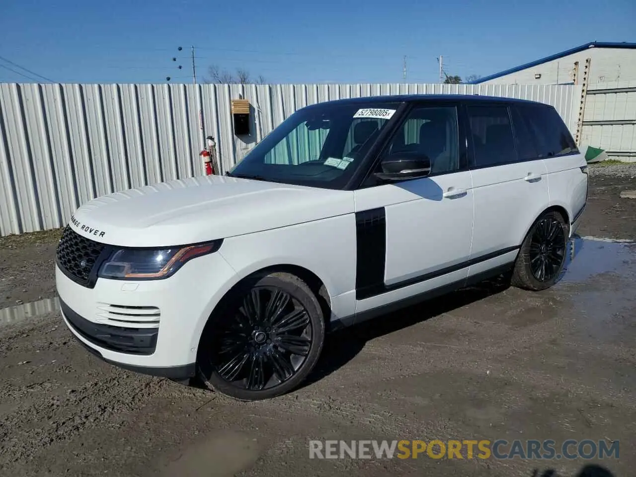 1 Фотография поврежденного автомобиля SALGS2SE8LA579131 LAND ROVER RANGEROVER 2020