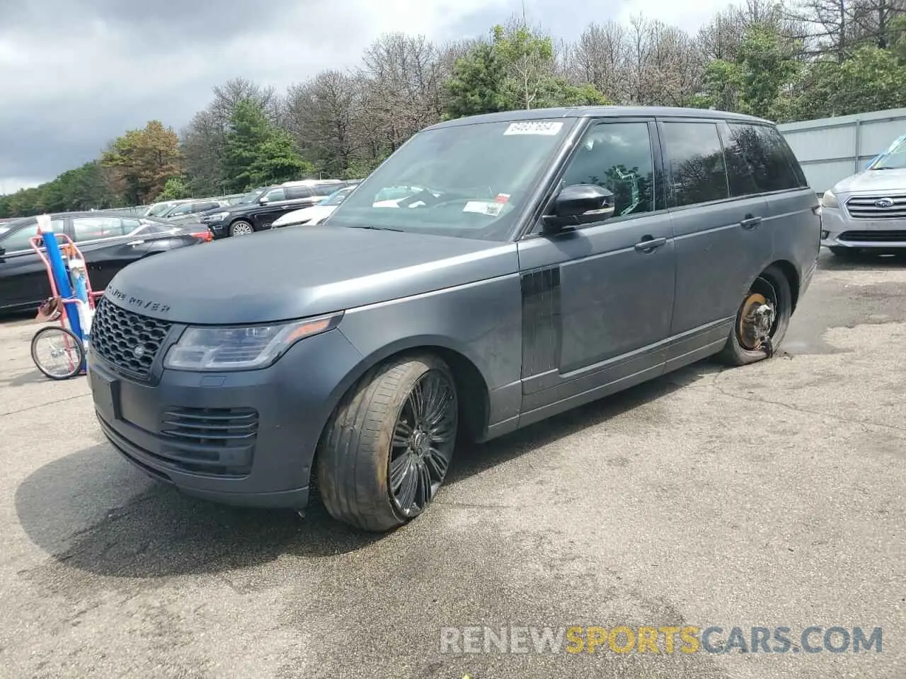 1 Фотография поврежденного автомобиля SALGS2SE9LA412373 LAND ROVER RANGEROVER 2020