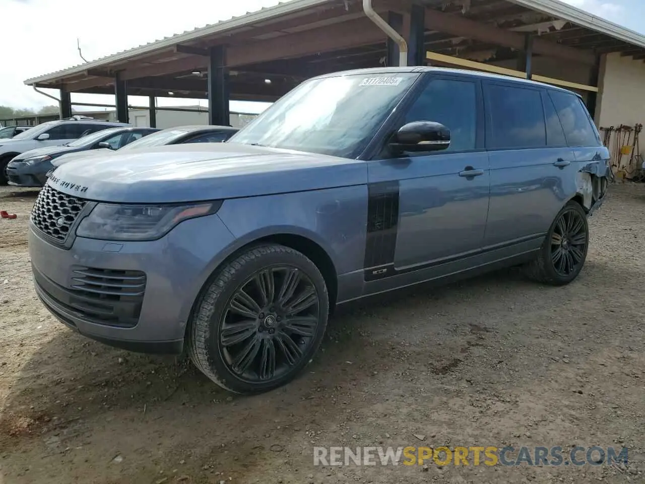 1 Фотография поврежденного автомобиля SALGS5SE5LA402201 LAND ROVER RANGEROVER 2020