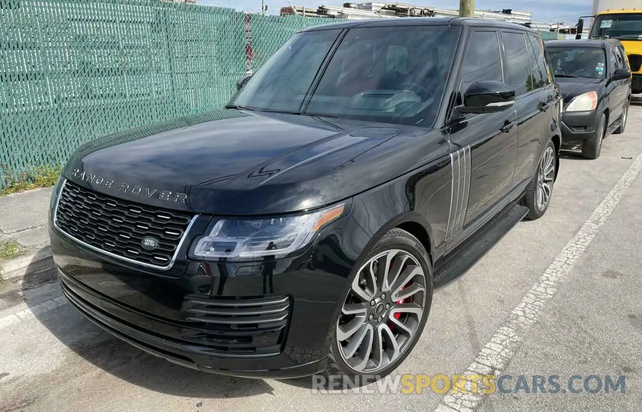 2 Photograph of a damaged car SALGV2SE0LA593757 LAND ROVER RANGEROVER 2020