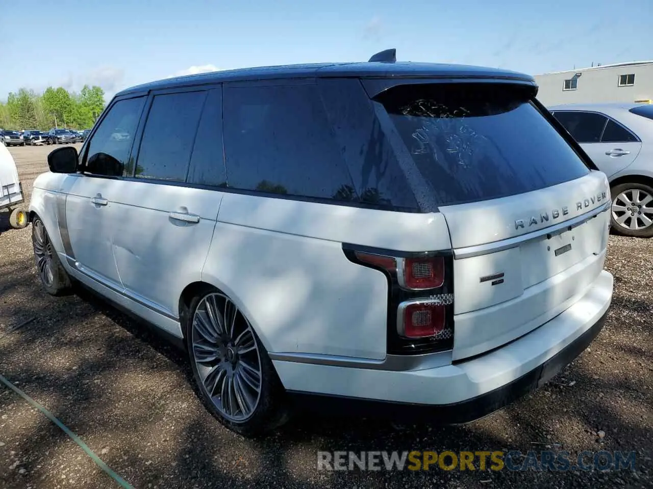 2 Фотография поврежденного автомобиля SALGV2SE7LA595246 LAND ROVER RANGEROVER 2020