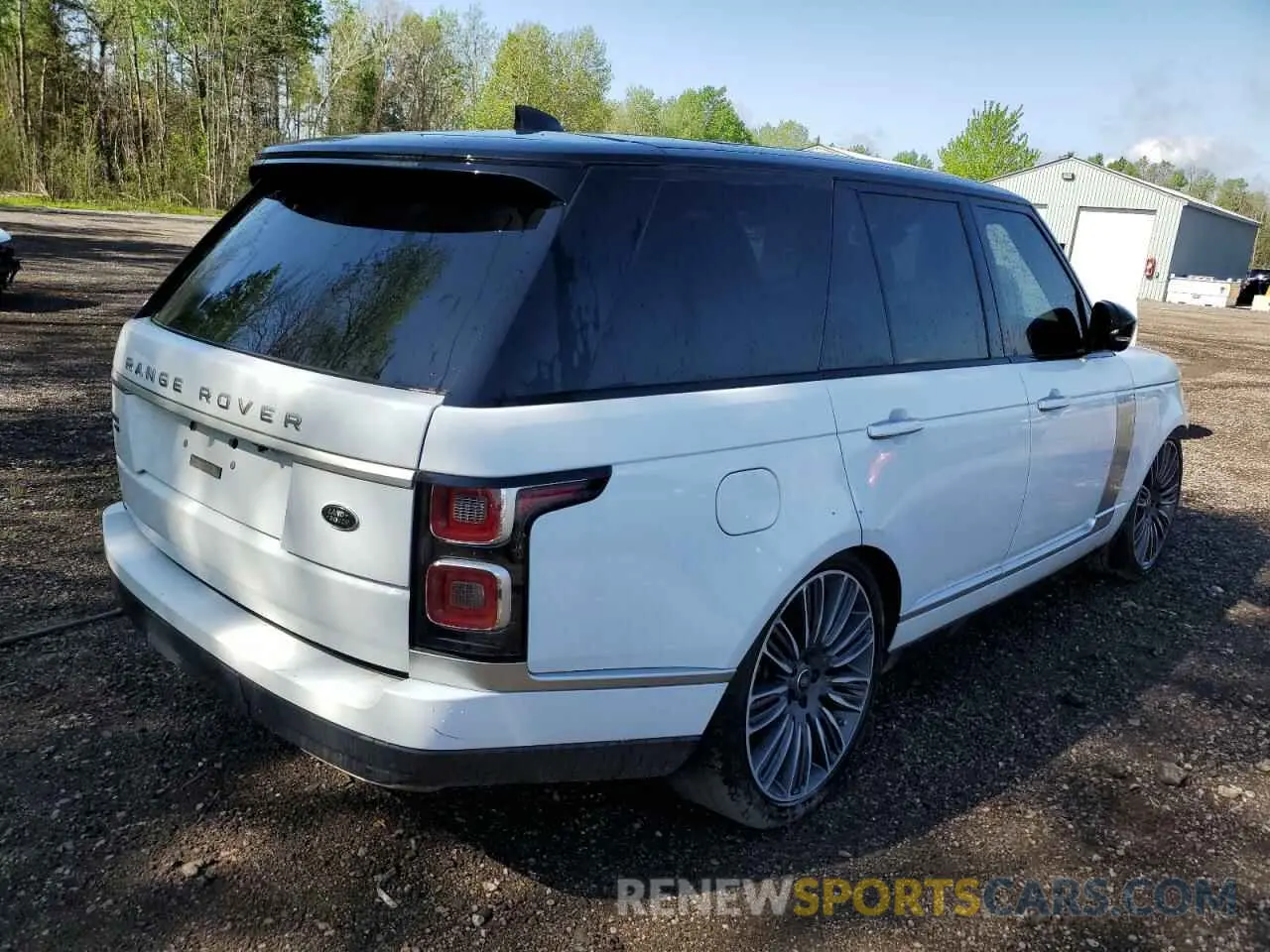 3 Фотография поврежденного автомобиля SALGV2SE7LA595246 LAND ROVER RANGEROVER 2020