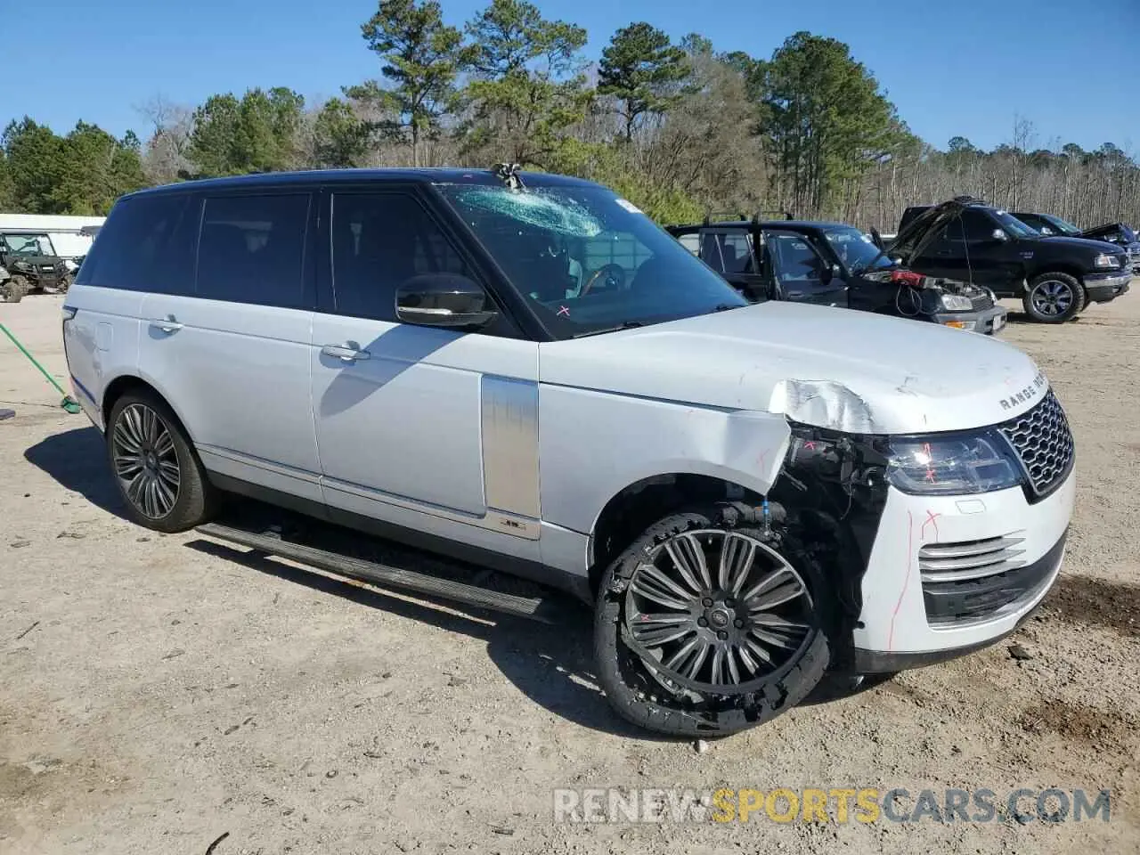 4 Фотография поврежденного автомобиля SALGV5SE9LA567952 LAND ROVER RANGEROVER 2020