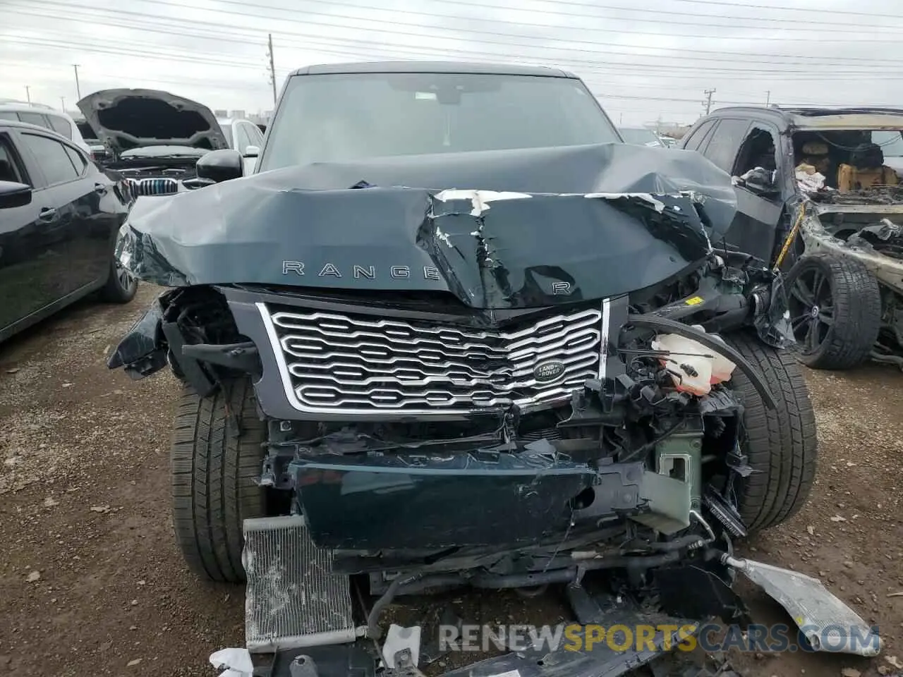 5 Photograph of a damaged car SALGW5RE4LA574469 LAND ROVER RANGEROVER 2020