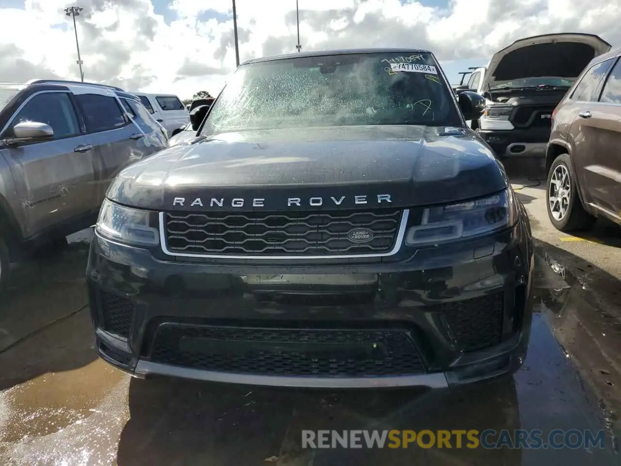 5 Photograph of a damaged car SALWR2RY1LA748753 LAND ROVER RANGEROVER 2020