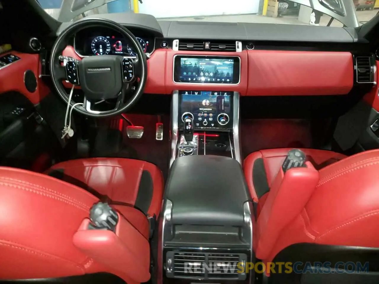 8 Фотография поврежденного автомобиля SALWR2SE5LA893410 LAND ROVER RANGEROVER 2020
