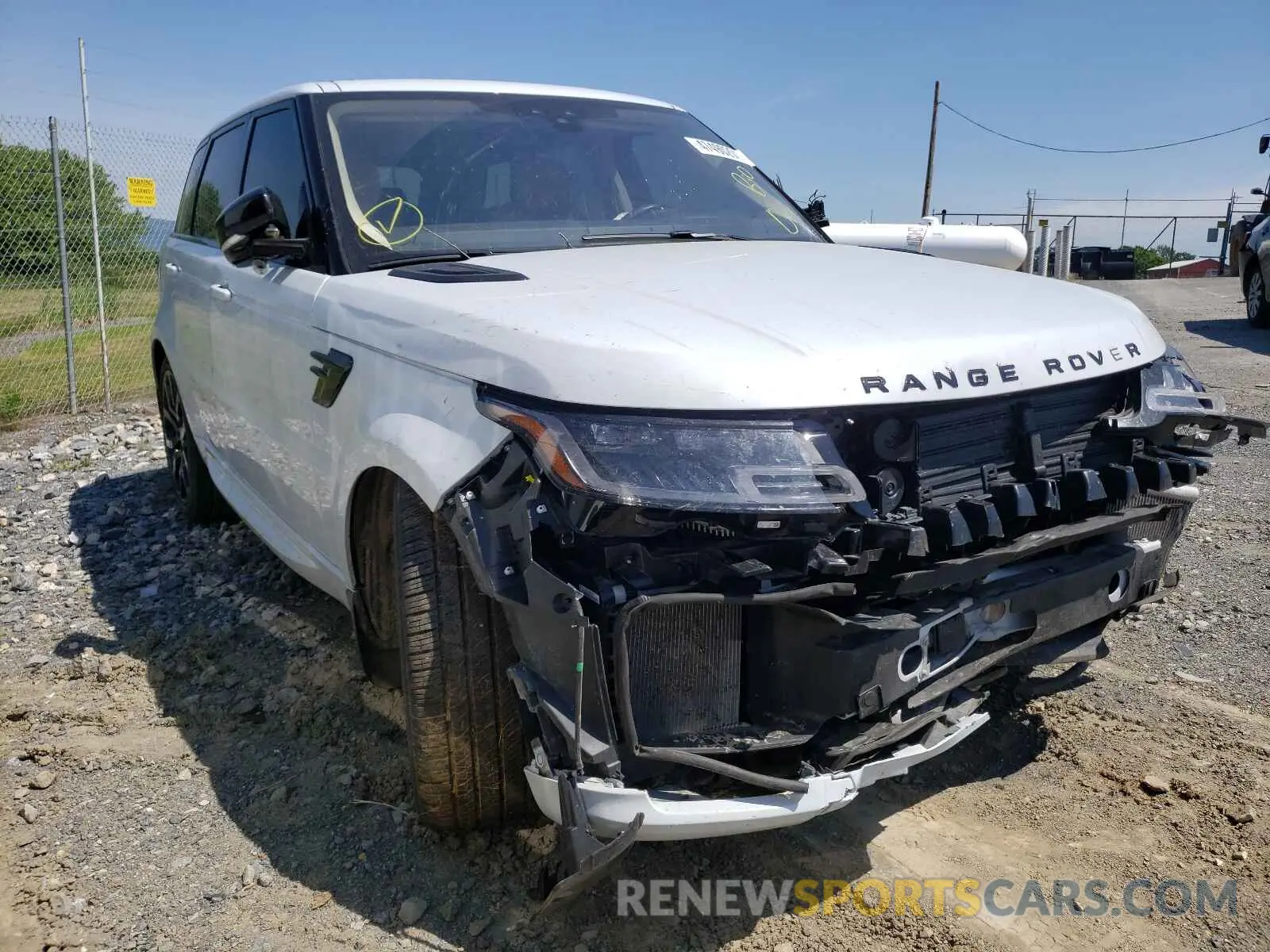 1 Photograph of a damaged car SALWR2SE6LA721032 LAND ROVER RANGEROVER 2020