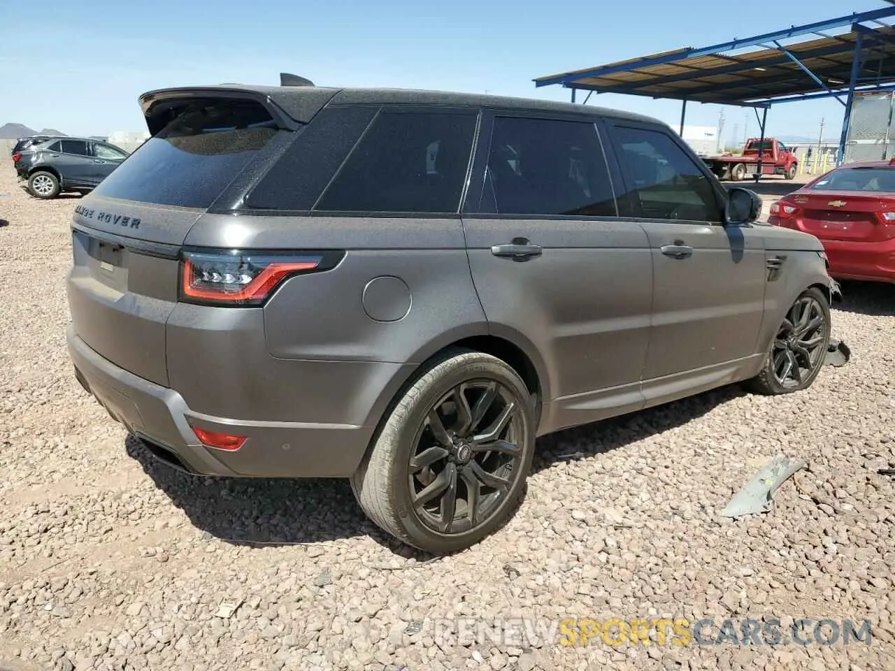 3 Фотография поврежденного автомобиля SALWR2SU5LA715200 LAND ROVER RANGEROVER 2020