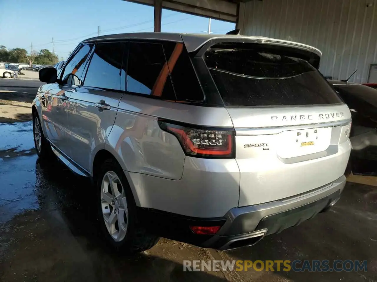3 Фотография поврежденного автомобиля SALWR2SU9LA705267 LAND ROVER RANGEROVER 2020