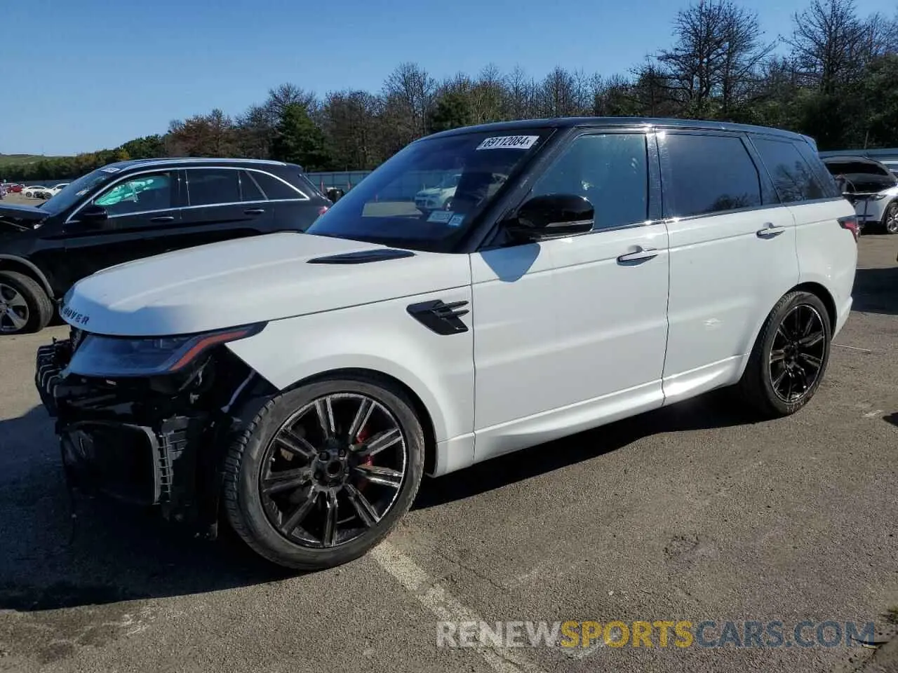 1 Photograph of a damaged car SALWS2RU1LA748754 LAND ROVER RANGEROVER 2020
