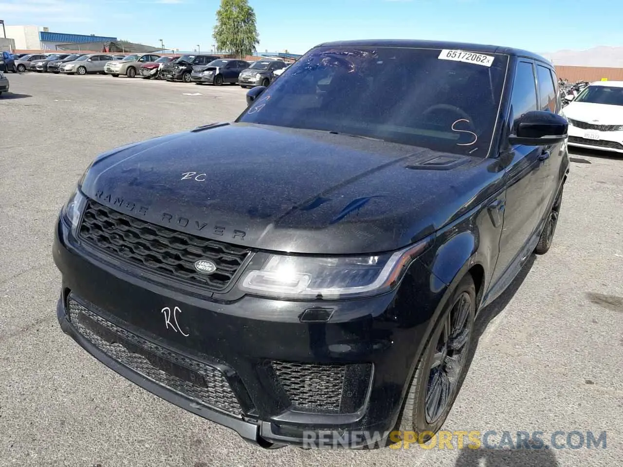 2 Фотография поврежденного автомобиля SALWS2RU5LA881503 LAND ROVER RANGEROVER 2020