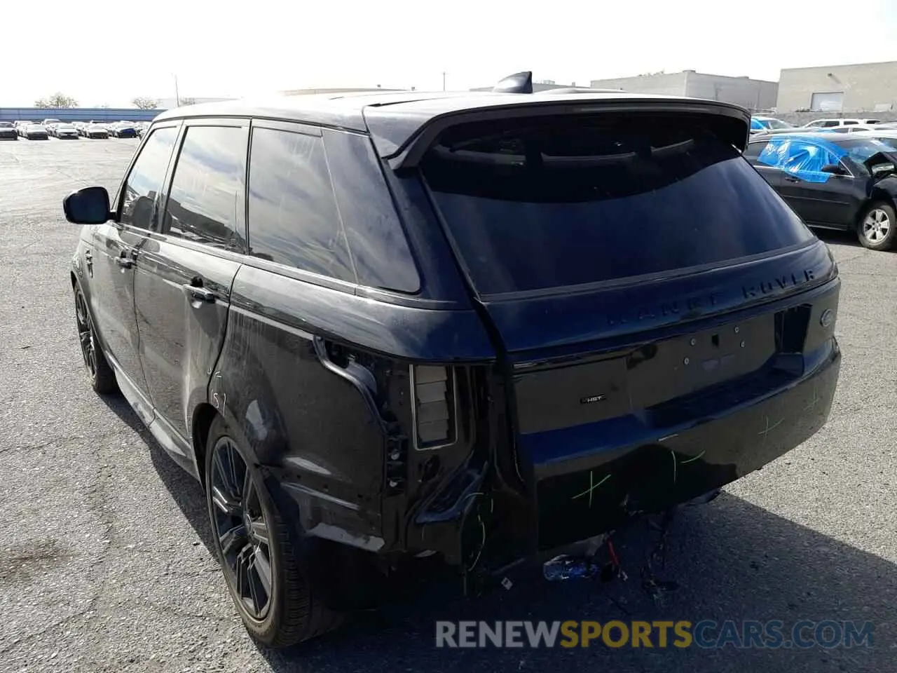 3 Фотография поврежденного автомобиля SALWS2RU5LA881503 LAND ROVER RANGEROVER 2020