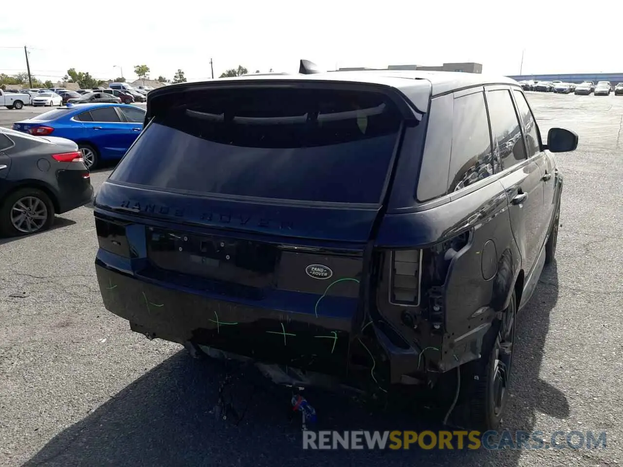 4 Фотография поврежденного автомобиля SALWS2RU5LA881503 LAND ROVER RANGEROVER 2020