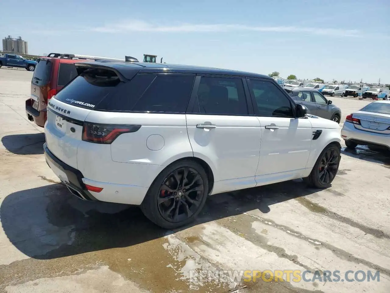 3 Photograph of a damaged car SALWS2RU8LA887814 LAND ROVER RANGEROVER 2020