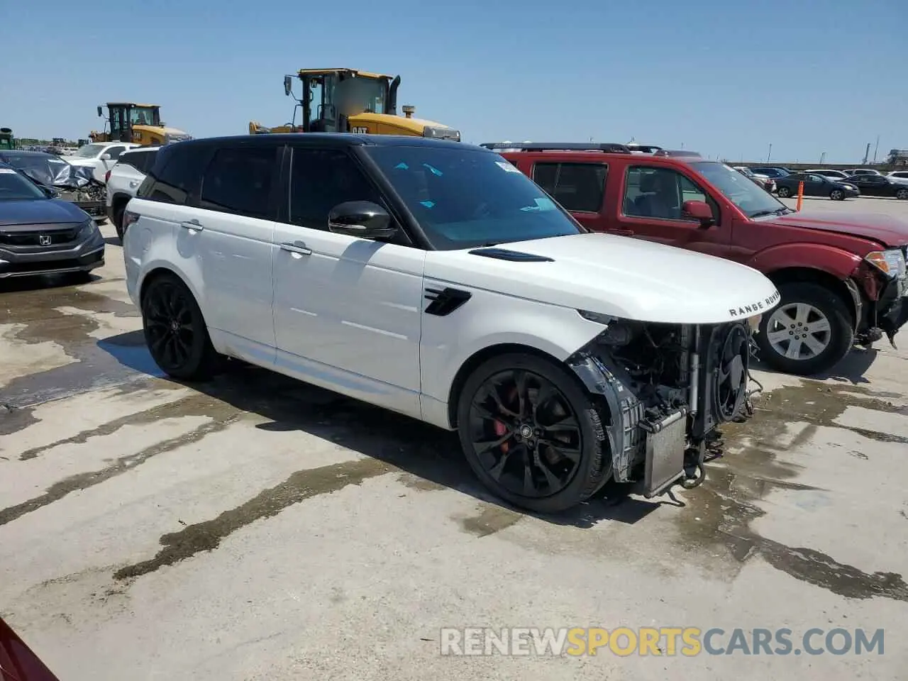 4 Photograph of a damaged car SALWS2RU8LA887814 LAND ROVER RANGEROVER 2020