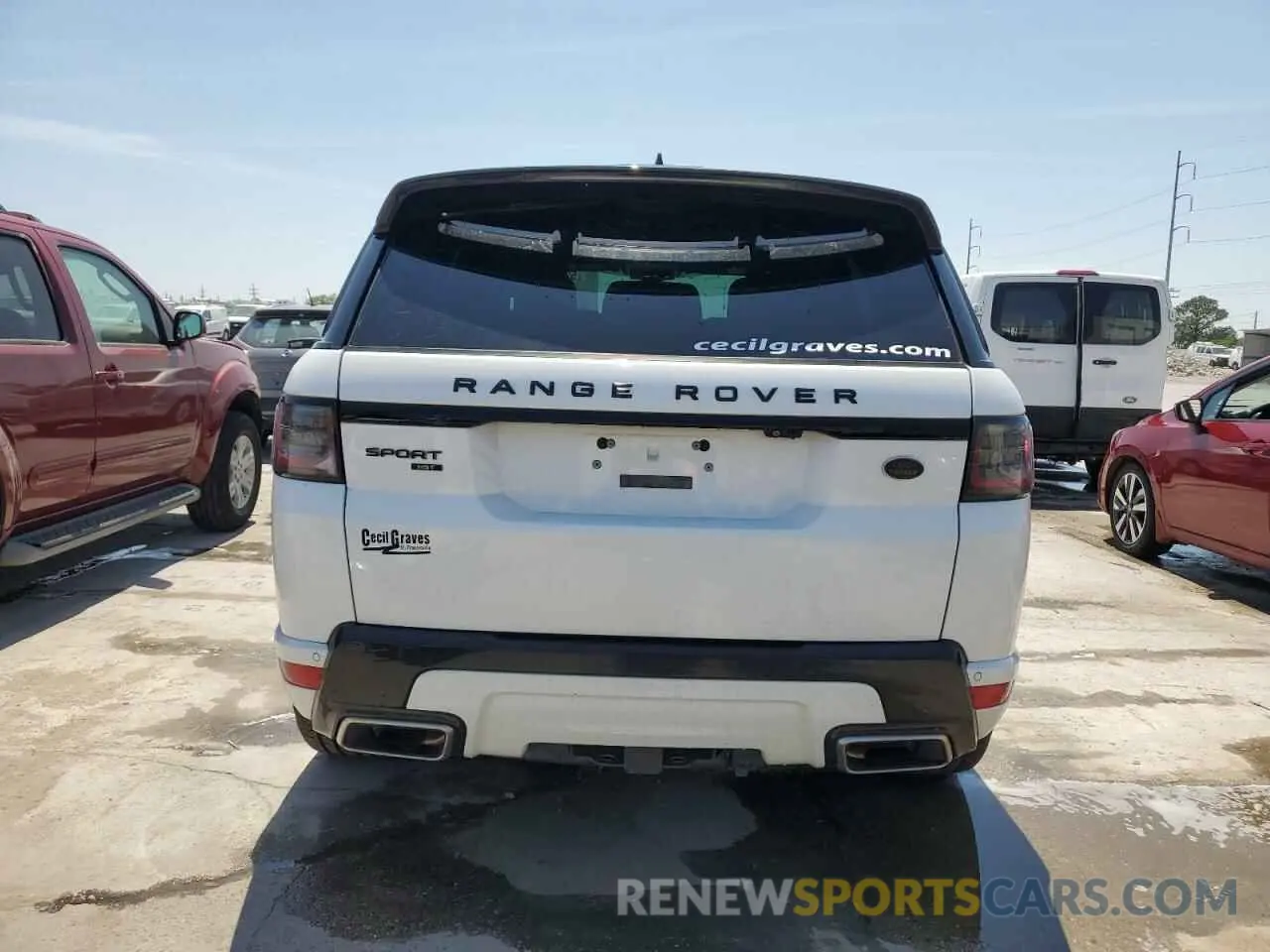 6 Photograph of a damaged car SALWS2RU8LA887814 LAND ROVER RANGEROVER 2020