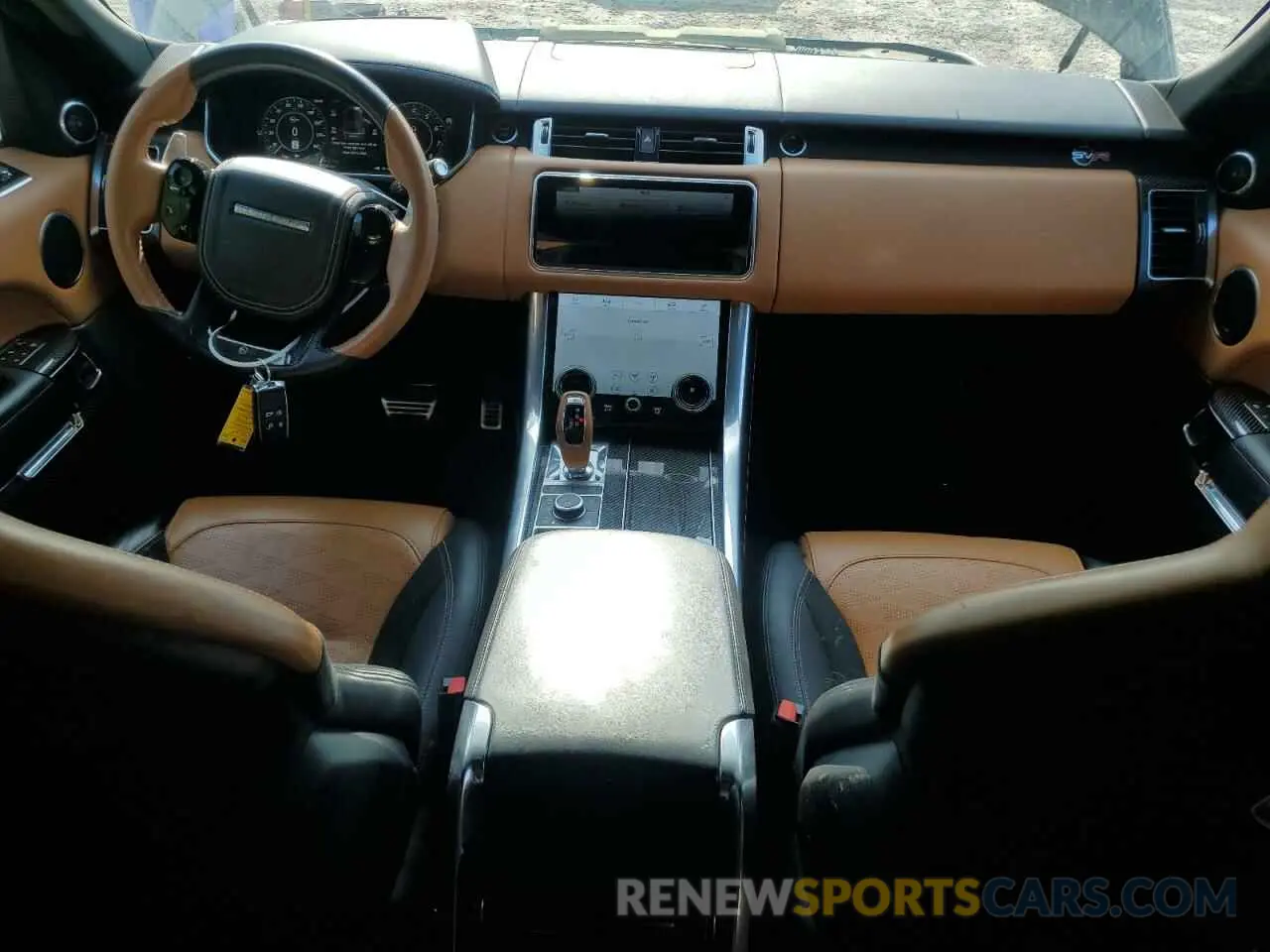 8 Фотография поврежденного автомобиля SALWZ2RE6LA884804 LAND ROVER RANGEROVER 2020