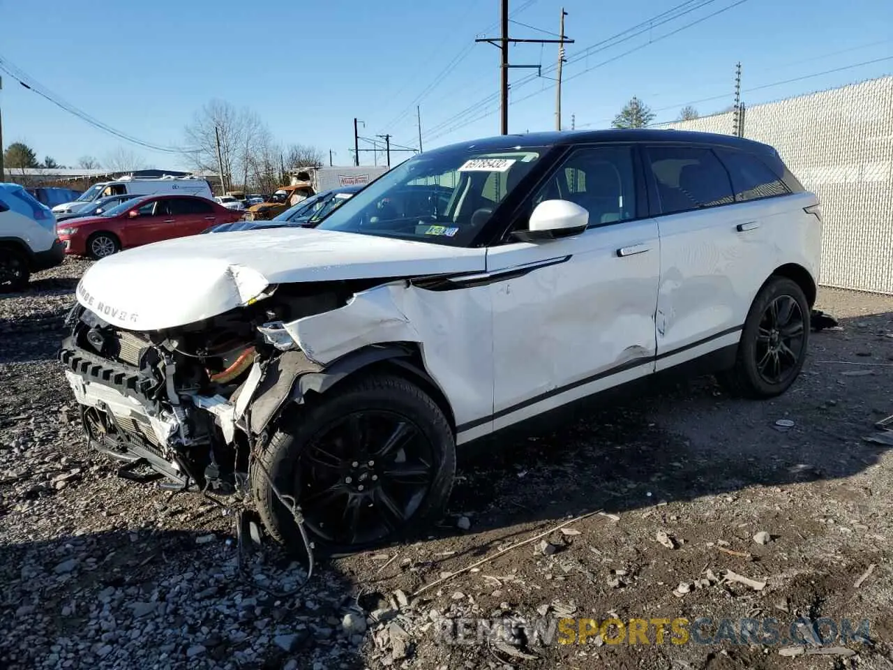 1 Photograph of a damaged car SALYB2EX0LA241594 LAND ROVER RANGEROVER 2020