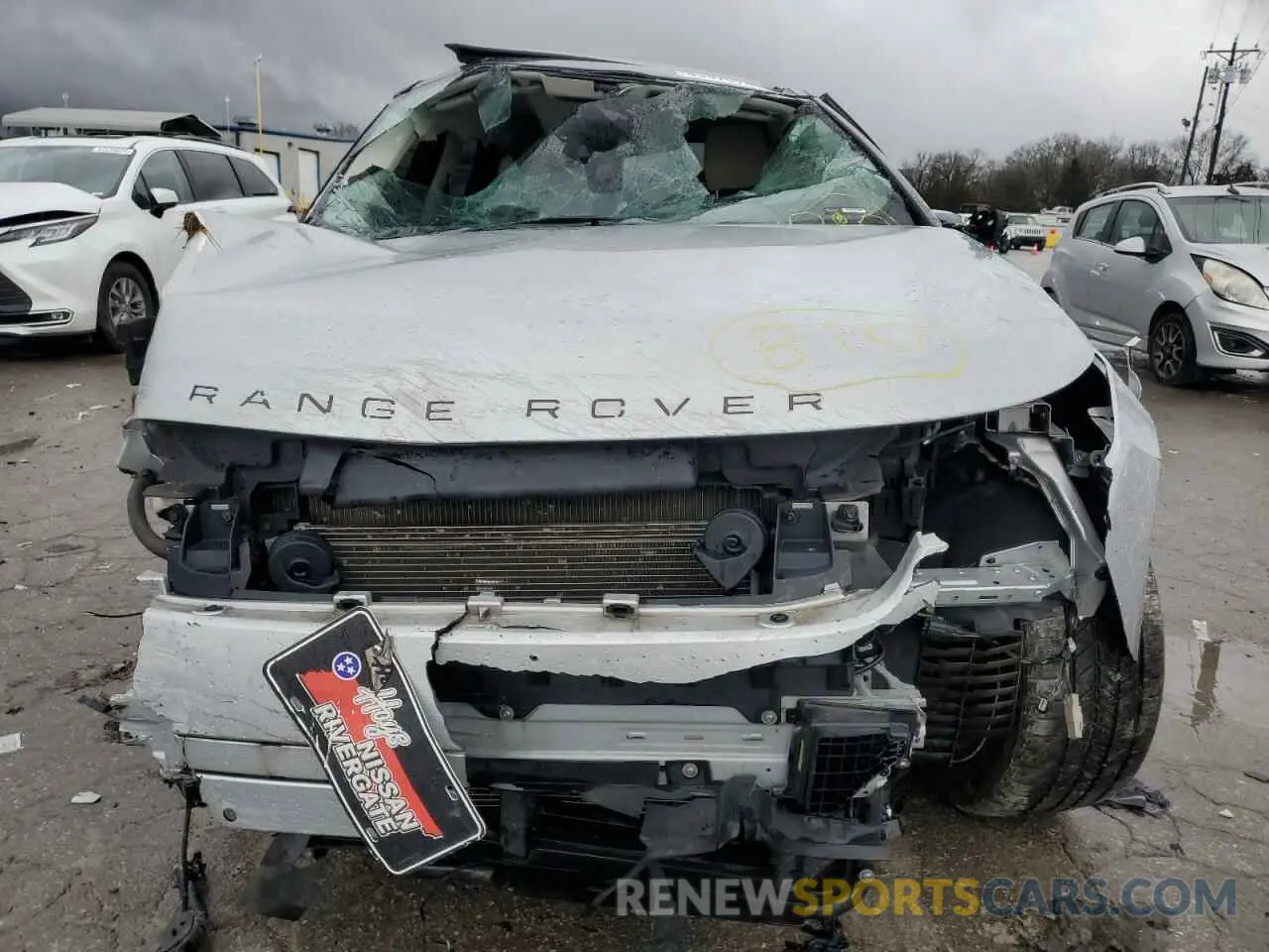 5 Photograph of a damaged car SALYB2EX0LA247251 LAND ROVER RANGEROVER 2020
