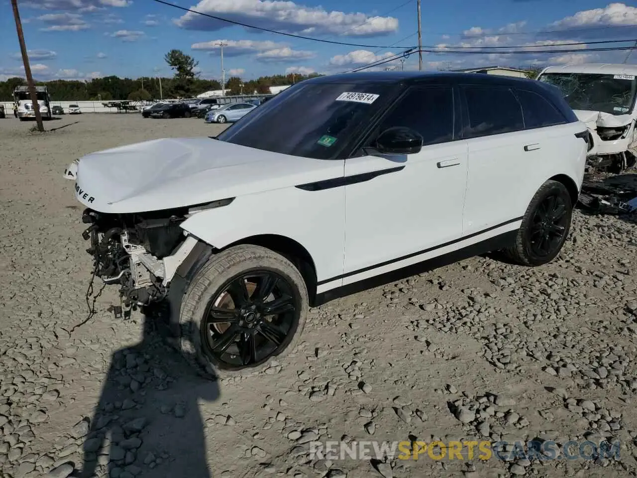 1 Photograph of a damaged car SALYB2EX8LA293619 LAND ROVER RANGEROVER 2020