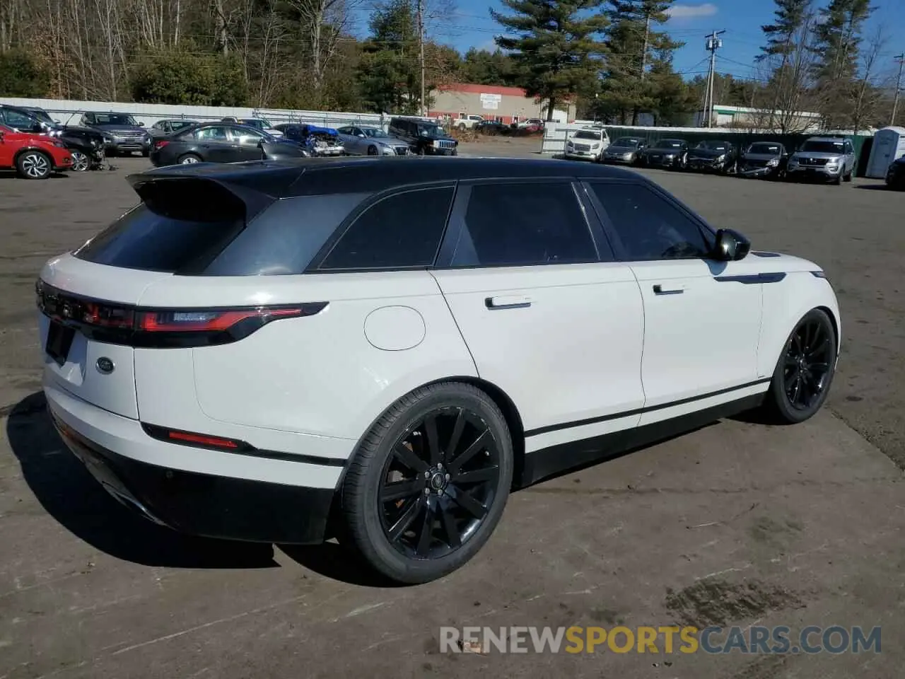 3 Фотография поврежденного автомобиля SALYK2FV3LA272299 LAND ROVER RANGEROVER 2020