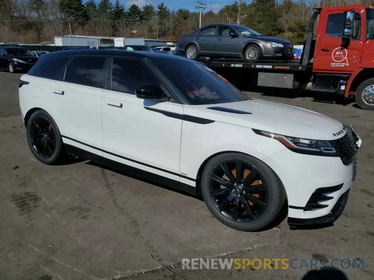 4 Фотография поврежденного автомобиля SALYK2FV3LA272299 LAND ROVER RANGEROVER 2020