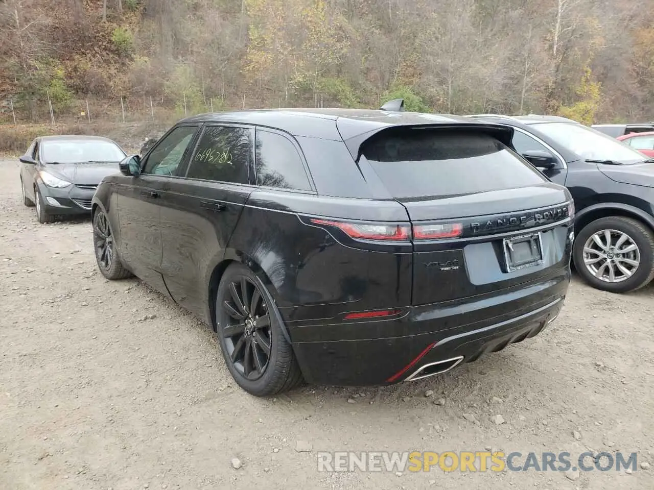 3 Photograph of a damaged car SALYM2EVXLA245032 LAND ROVER RANGEROVER 2020