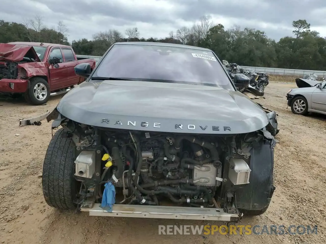 5 Photograph of a damaged car SALZJ2FX0LH023748 LAND ROVER RANGEROVER 2020
