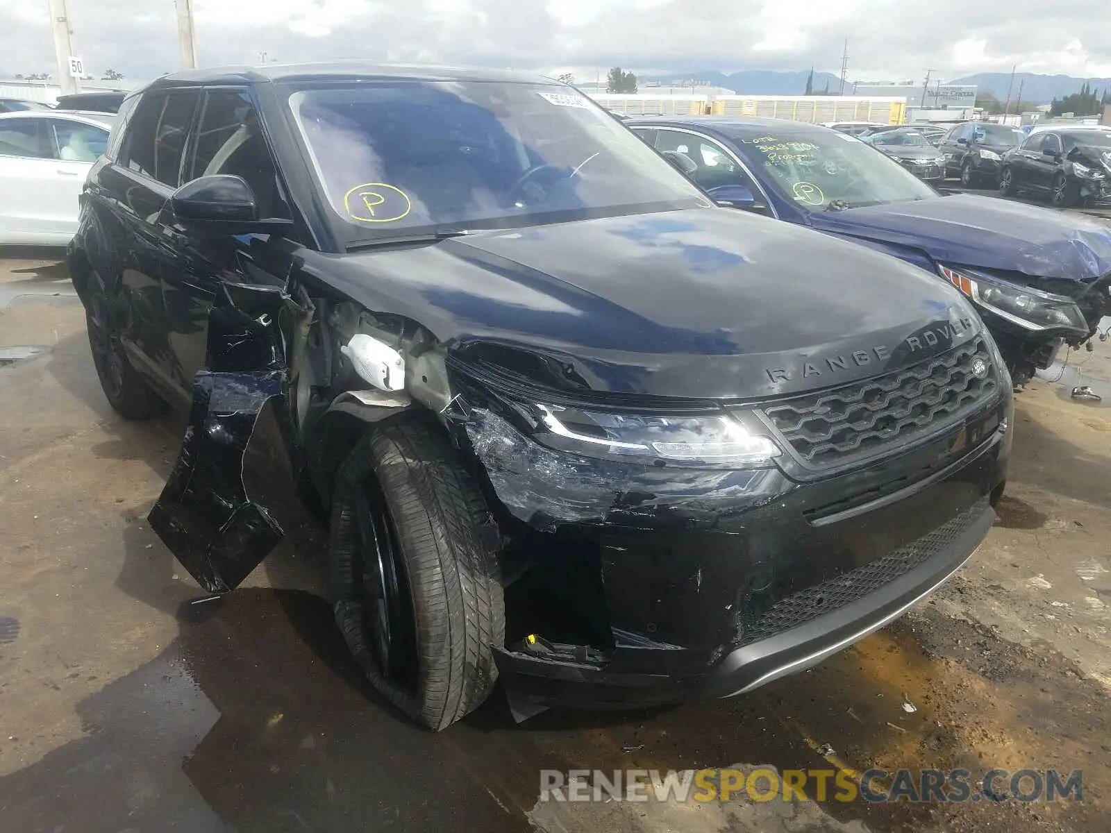 1 Photograph of a damaged car SALZJ2FX0LH027718 LAND ROVER RANGEROVER 2020