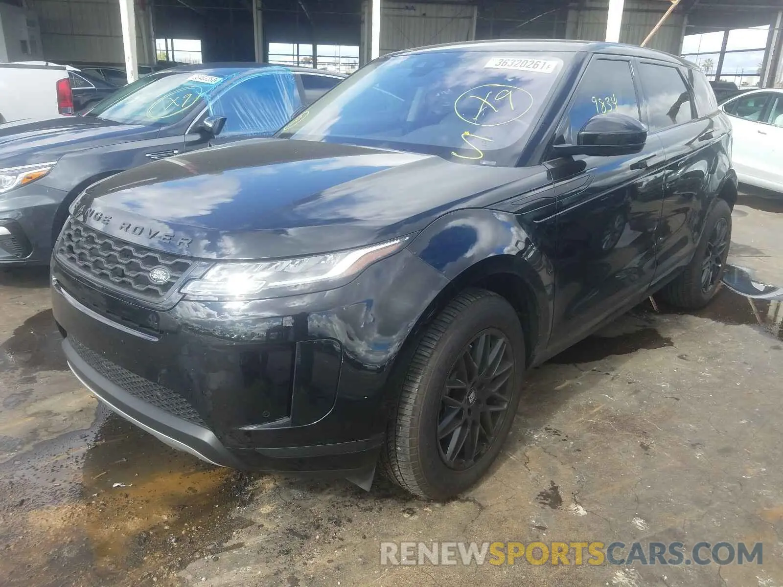 2 Photograph of a damaged car SALZJ2FX0LH027718 LAND ROVER RANGEROVER 2020