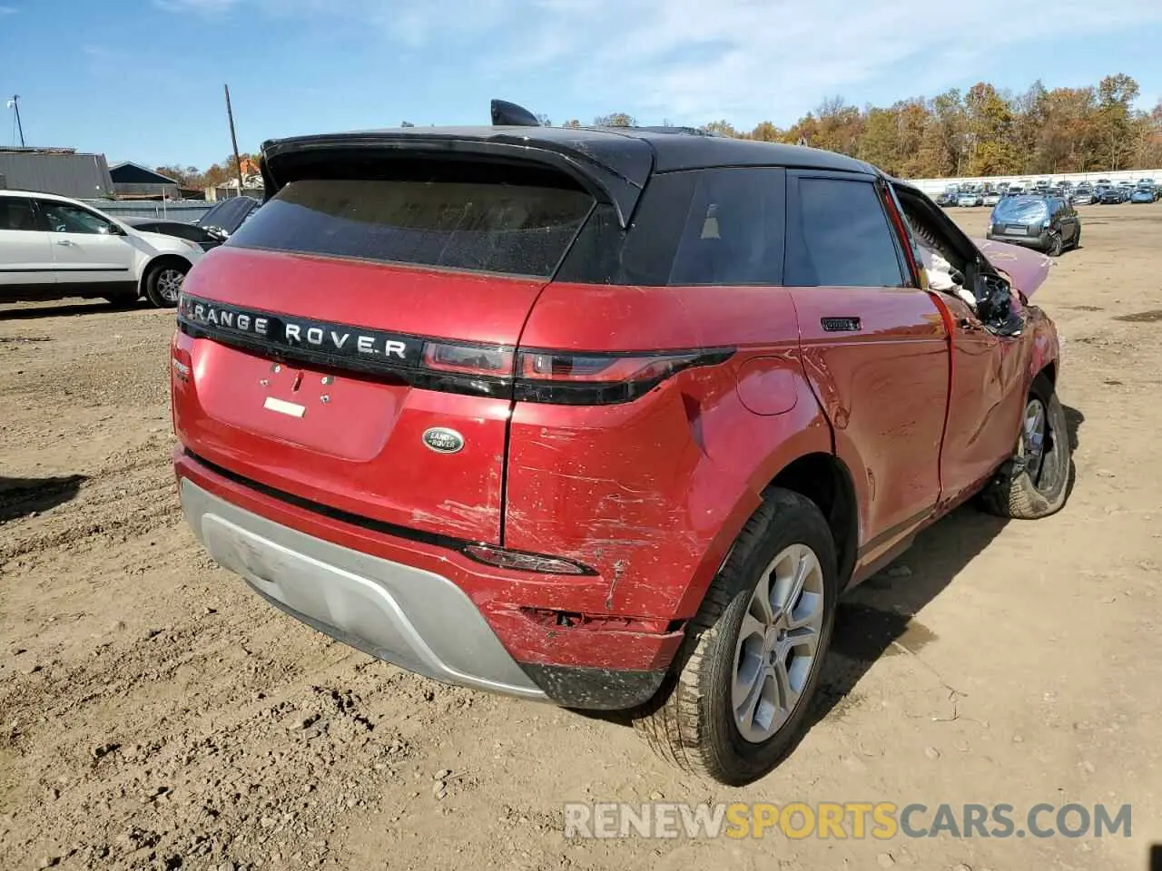 4 Фотография поврежденного автомобиля SALZJ2FX0LH042932 LAND ROVER RANGEROVER 2020