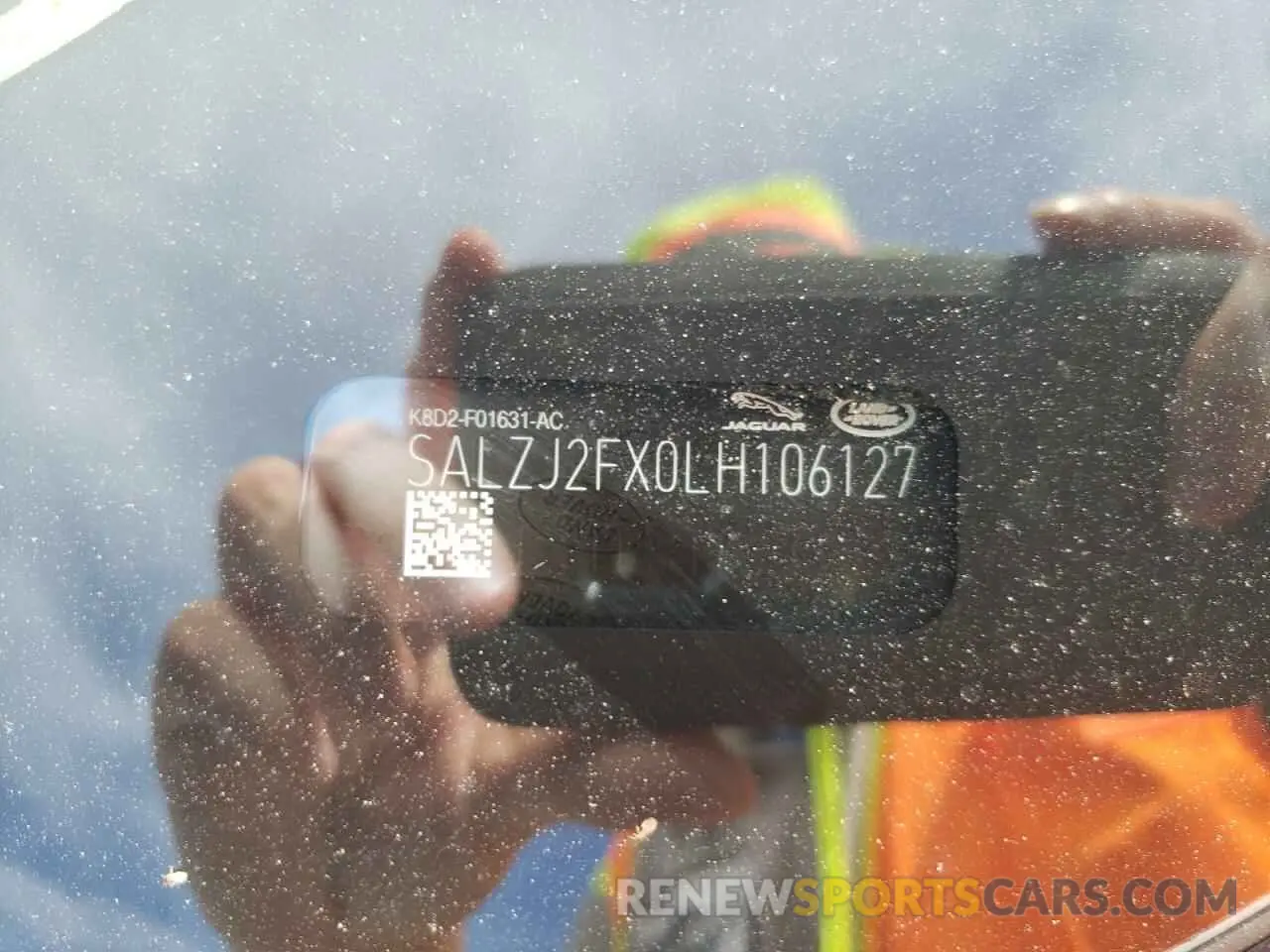 10 Photograph of a damaged car SALZJ2FX0LH106127 LAND ROVER RANGEROVER 2020