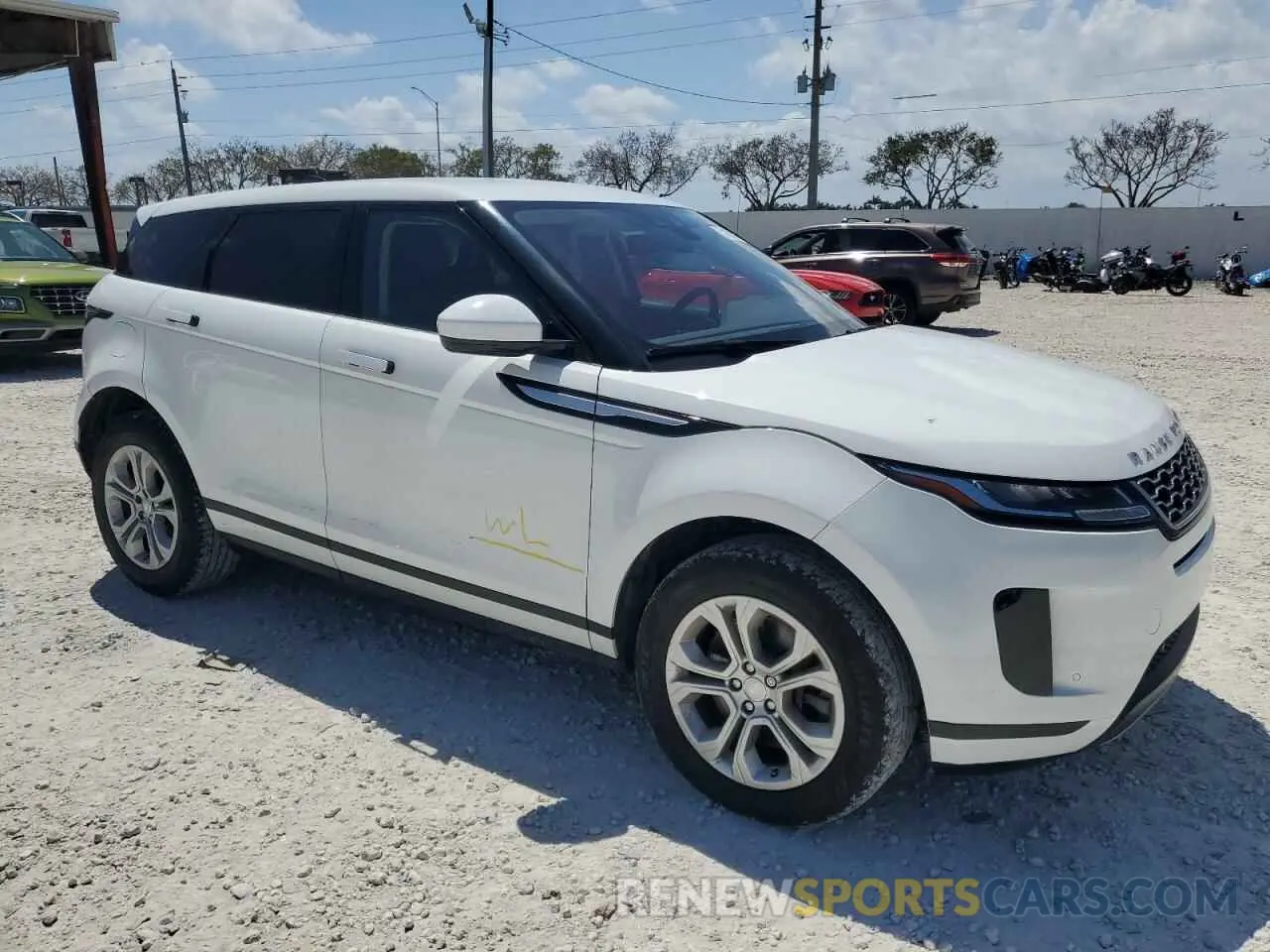 4 Photograph of a damaged car SALZJ2FX1LH090181 LAND ROVER RANGEROVER 2020