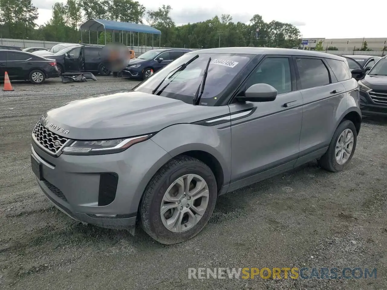 1 Фотография поврежденного автомобиля SALZJ2FX2LH042060 LAND ROVER RANGEROVER 2020