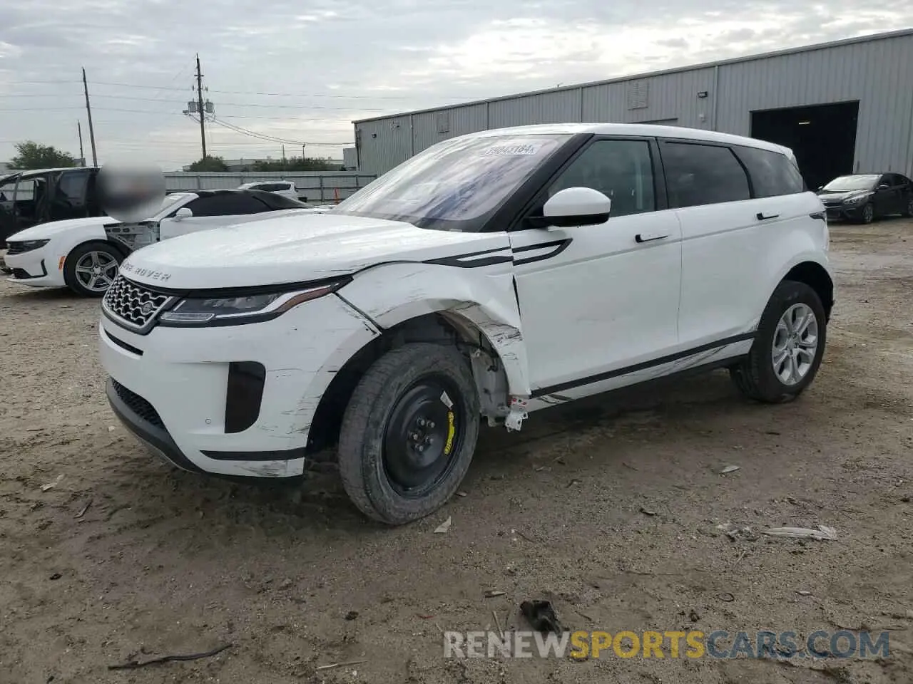 1 Фотография поврежденного автомобиля SALZJ2FX4LH076047 LAND ROVER RANGEROVER 2020