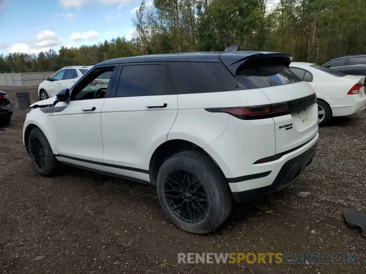 2 Фотография поврежденного автомобиля SALZJ2FX4LH087307 LAND ROVER RANGEROVER 2020