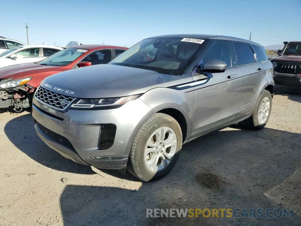 1 Фотография поврежденного автомобиля SALZJ2FX4LH106096 LAND ROVER RANGEROVER 2020