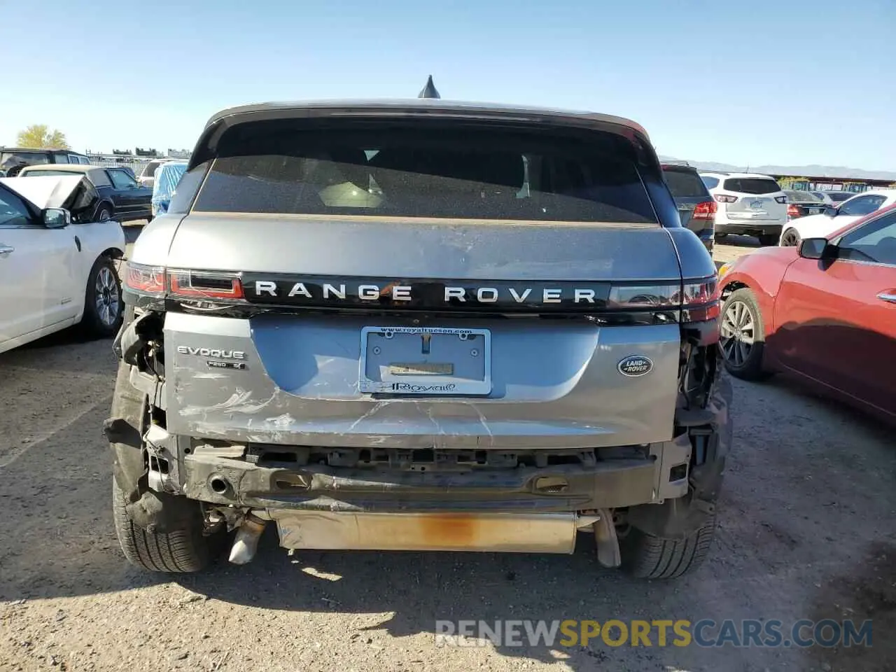 6 Фотография поврежденного автомобиля SALZJ2FX4LH106096 LAND ROVER RANGEROVER 2020
