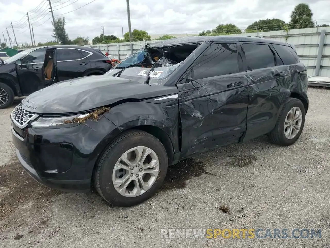 1 Photograph of a damaged car SALZJ2FX5LH030131 LAND ROVER RANGEROVER 2020