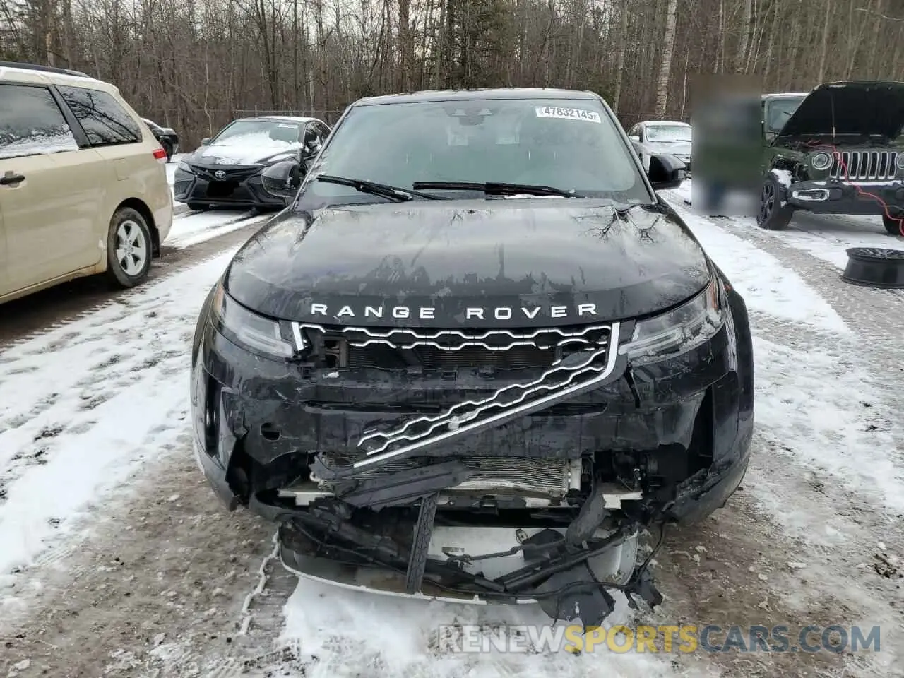 5 Photograph of a damaged car SALZJ2FX6LH015282 LAND ROVER RANGEROVER 2020