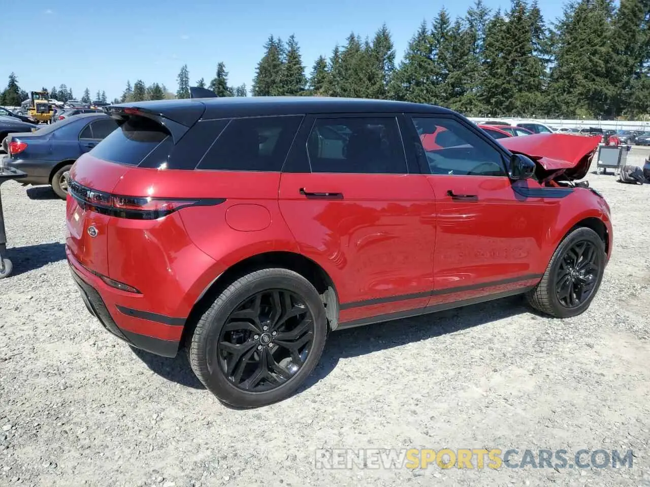 3 Photograph of a damaged car SALZJ2FX7LH116220 LAND ROVER RANGEROVER 2020